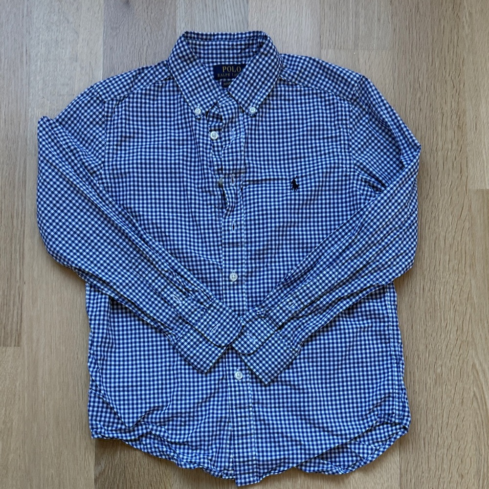 Boys button down shirt